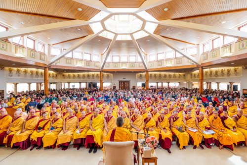 Receiving Dharma in the Temple